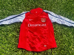 Camiseta Nike Arsenal Manga Larga Retro Titular Bergkamp 10 2000 2001 - comprar online