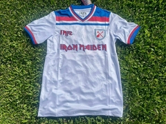 Camiseta West Ham Retro Blanca ed. Limitada Iron Maiden 11 2020 2021