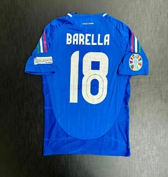 Camiseta Adidas HeatRdy Italia Titular Barella 18 2024 2025 Match