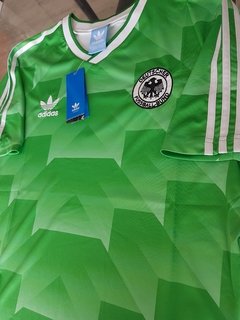 Camiseta adidas Alemania Retro Suplente Verde 1990 en internet