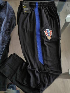 Pantalon Nike Croacia Azul Negro (chupin) en internet