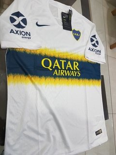 Camiseta Nike Boca Suplente Blanca 2018 2019 - Roda Indumentaria