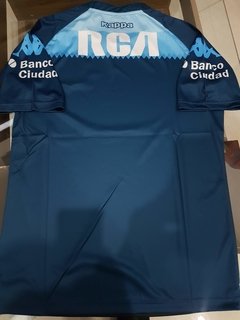 Camiseta Kappa Racing Club Suplente 2018 Azul - Roda Indumentaria