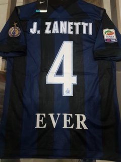 Camiseta Nike Retro Inter de Milano J. Zanetti #4 For4 Pupi