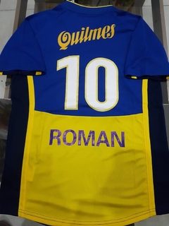 Camiseta Nike Retro Boca Juniors titular 2001 #10 Roman