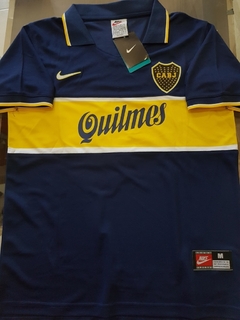 Camiseta Nike Boca Retro Maradona 10 1997 #RODAINDUMENTARIA - comprar online