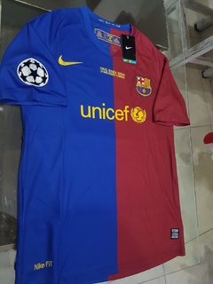 Camiseta Nike Retro Barcelona Titular Messi 10 2008 2009 Matchday - Roda Indumentaria