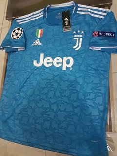 Camiseta Adidas Juventus Celeste 2019 2020 UCL y Scudetto Stadium en internet