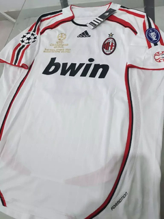 Camiseta adidas Milan Retro Blanca Kaka #22 2006 2007 - Roda Indumentaria