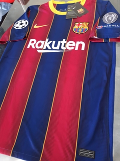 Camiseta Nike Barcelona Titular Ansu Fati #22 2020 2021 UCL en internet