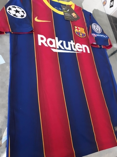 Camiseta Nike Barcelona Titular Ansu Fati #22 2020 2021 UCL - Roda Indumentaria