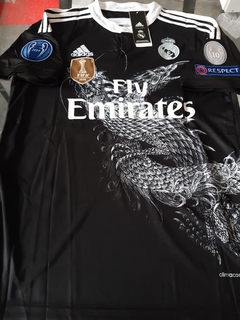 Camiseta adidas Real Madrid Retro Tercera Negra (Dragon) Ronaldo #7 2014 2015 - comprar online