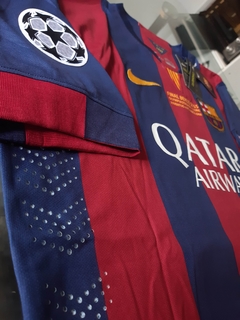 Camiseta Nike Barcelona Retro Messi 10 2014 2015 - Roda Indumentaria