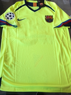 Camiseta Nike Barcelona Retro Suplente 2006 Fluor Messi #30 - comprar online