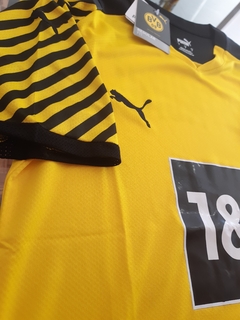 Camiseta Puma Dortmund Titular 2021 2022 - Roda Indumentaria