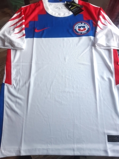 Camiseta Nike Chile Suplente Blanca 2021 2022
