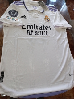 Camiseta Adidas Real Madrid HeatRdy Titular Benzema 9 2022 2023 Match - Roda Indumentaria