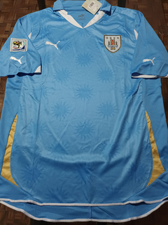 Camiseta Puma Uruguay Retro Titular 2010 Mundial 2010