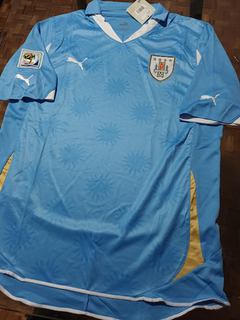 Camiseta Puma Uruguay Retro Titular 2010 Mundial 2010 - comprar online