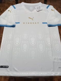 Camiseta Puma Uruguay Suplente Blanca 2021 2022