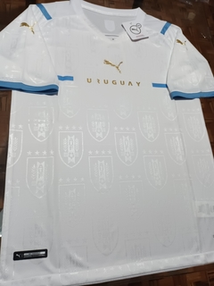 Camiseta Puma Uruguay Suplente Blanca 2021 2022 en internet