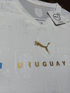 Camiseta Puma Uruguay Suplente Blanca 2021 2022 - tienda online
