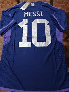 Camiseta adidas Argentina HeatRdy Suplente Violeta Messi 10 2022 2023 Qatar