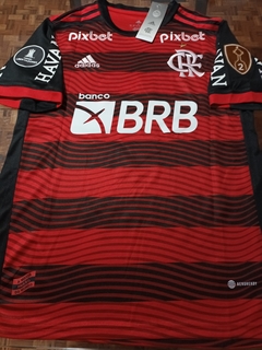 Camiseta Adidas Flamengo Titular Gabriel Barbosa 9 2022 2023 Gabigol - comprar online