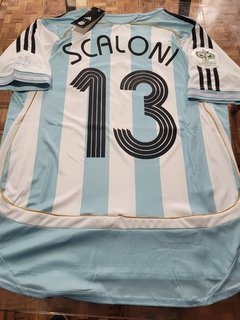 Camiseta adidas Retro Argentina Titular 2006 Scaloni #13