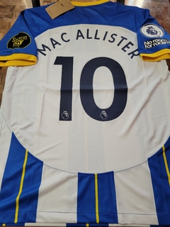 Camiseta Nike Brighton Titular Alexis Mac Allister 10 2022 2023