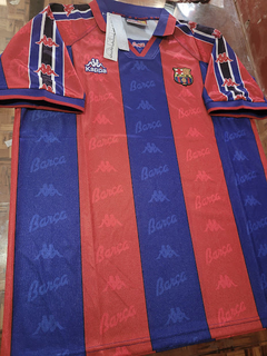 Camiseta Kappa Retro Barcelona Titular 1996 1997 en internet