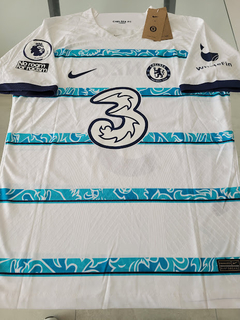 Camiseta Nike Chelsea Vaporknit Enzo Fernandez 5 Suplente Blanca 2022 2023 UCL Premier Match - comprar online