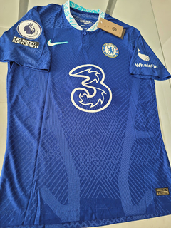 Camiseta Nike Chelsea Vaporknit Enzo Fernandez 5 Titular 2022 2023 Premier Match - Roda Indumentaria