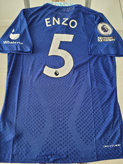 Camiseta Nike Chelsea Vaporknit Enzo Fernandez 5 Titular 2022 2023 Premier Match