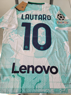 Camiseta Nike Inter Vaporknit Suplente Blanca Lautaro 10 2022 2023 Match