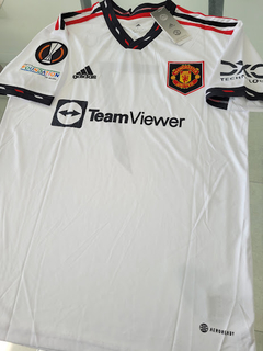 Camiseta Adidas Manchester United Suplente Blanca Ronaldo 7 2022 2023 en internet