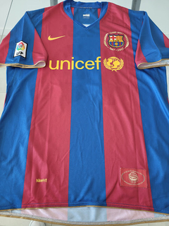 Camiseta Nike Retro FC Barcelona titular 2007 2008 #Messi - comprar online