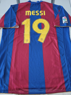 Camiseta Nike Retro FC Barcelona titular 2007 2008 #Messi