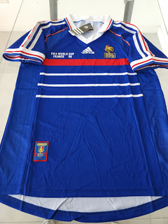 Camiseta Adidas Retro Francia titular 1998 #SALE