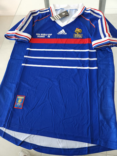 Camiseta Adidas Retro Francia titular 1998 - comprar online