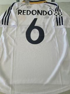 Camiseta Adidas Retro Real Madrid Titular Redondo 6 1999 2000