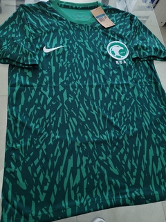 Camiseta Nike Arabia Saudita Verde 2022 2023 Qatar en internet