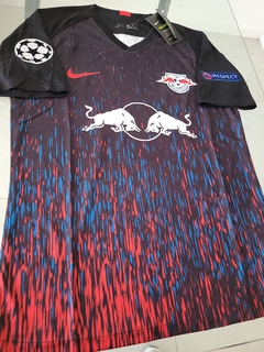 Camiseta Nike RB Leipzig Suplente Negra 2020 2021 en internet