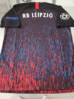 Camiseta Nike RB Leipzig Suplente Negra 2020 2021 - Roda Indumentaria