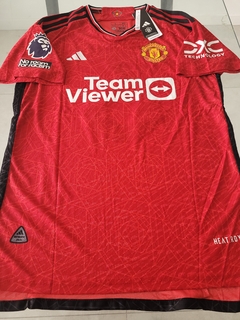 Camiseta Adidas Manchester United Heatrdy Titular #6 Lisandro Martinez 2023 2024 Match - comprar online