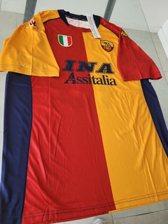 Camiseta Kappa AS Roma Retro Suplente Totti #10 2000 2001 - Roda Indumentaria