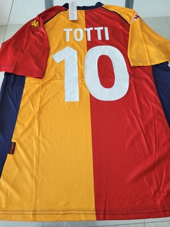 Camiseta Kappa AS Roma Retro Suplente Totti #10 2000 2001