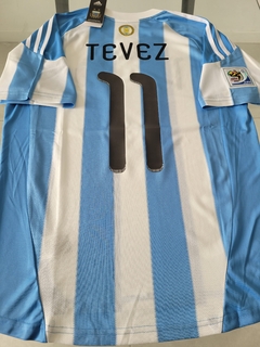 Camiseta adidas Retro Argentina Titular Tevez 11 2010