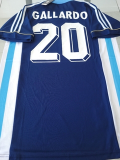 Camiseta adidas Retro Argentina Suplente Azul 1998 Gallardo 20
