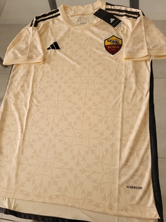 Camiseta Adidas AS Roma Suplente Beige 2023 2024 - comprar online